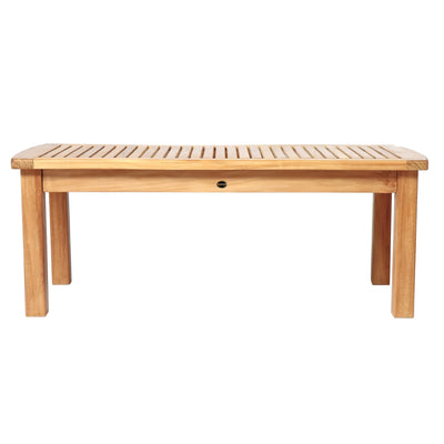 Teak Coffee Table Colorado - Rectangular 50 x 24" (125 x 60 cm)