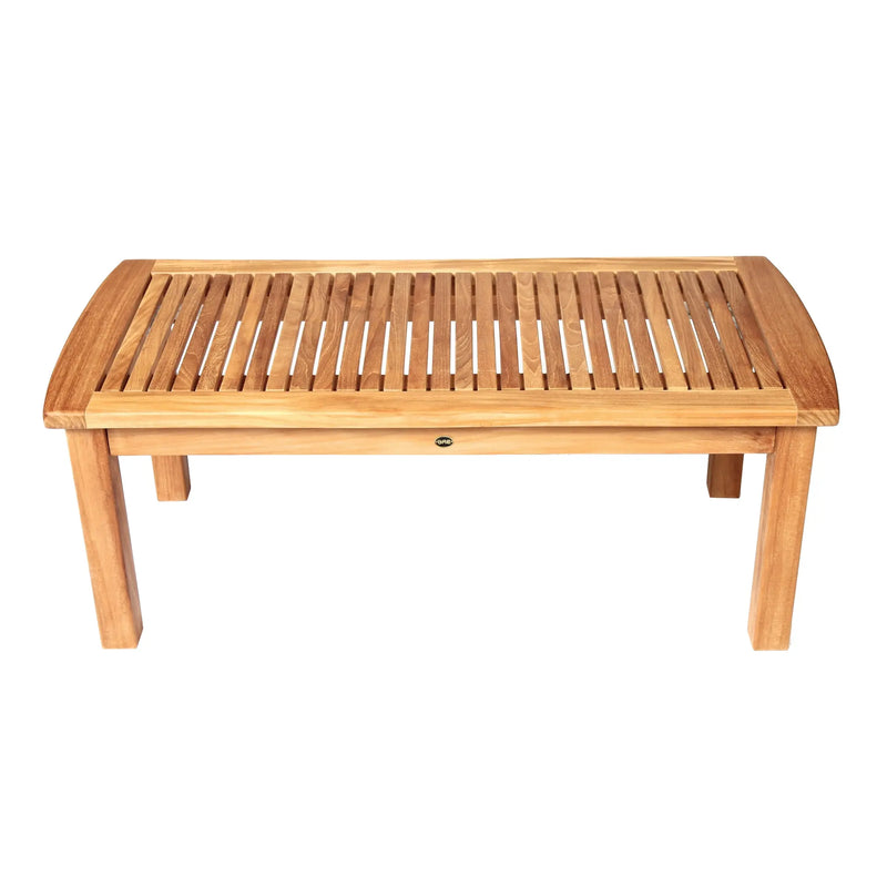 Teak Coffee Table Colorado - Rectangular 50 x 24" (125 x 60 cm)