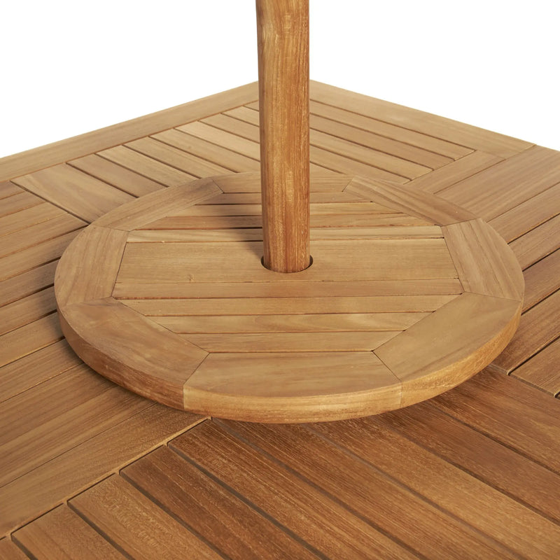 Teak Folding Butterfly Table - Square 48" (120 cm)