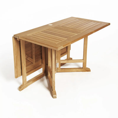 Teak Folding Butterfly Table - Square 48" (120 cm)