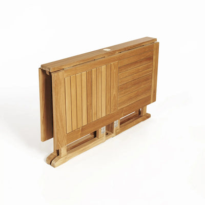 TAB567 - Butterfly Teak mesa plegable - Cuadrada 47"