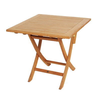 Teak Dining Folding Table Colorado - Square 32" (80 cm)