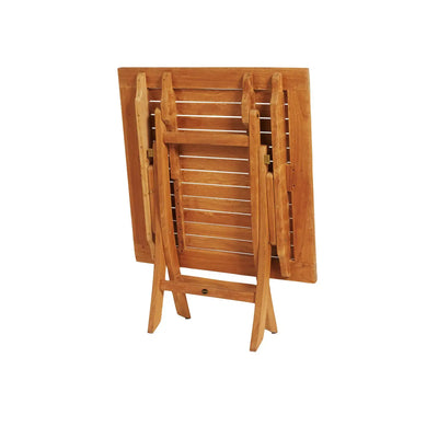 Teak Dining Folding Table Colorado - Square 32" (80 cm)