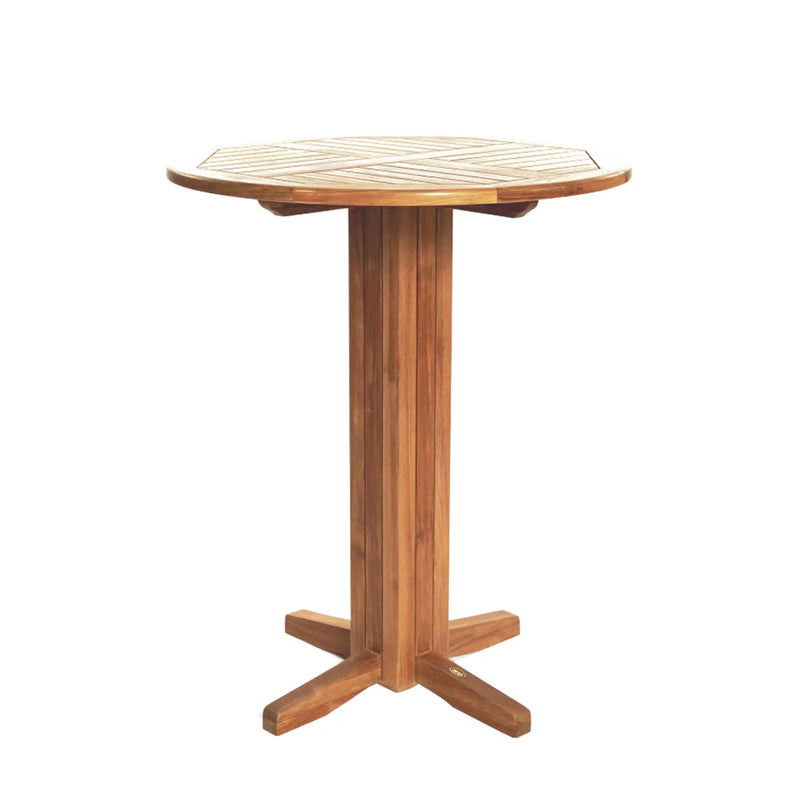 Teak Bar Table Denver - Round 36" (90 cm)