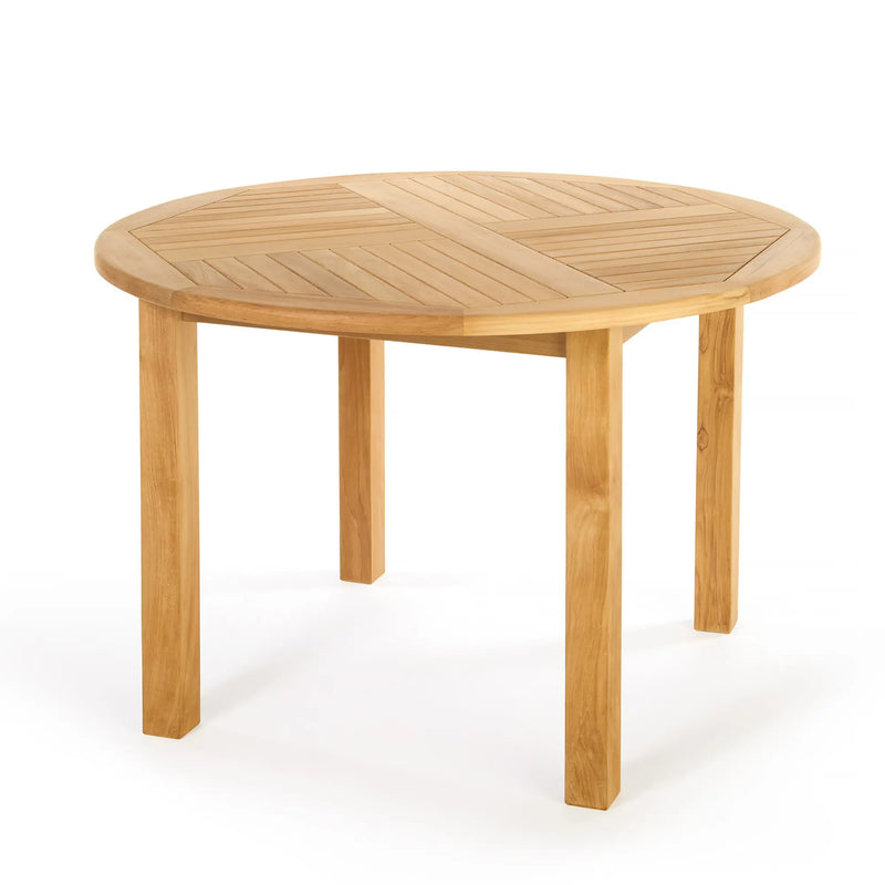 Teak Dining Table Asia - Round 48" (120 cm) KD