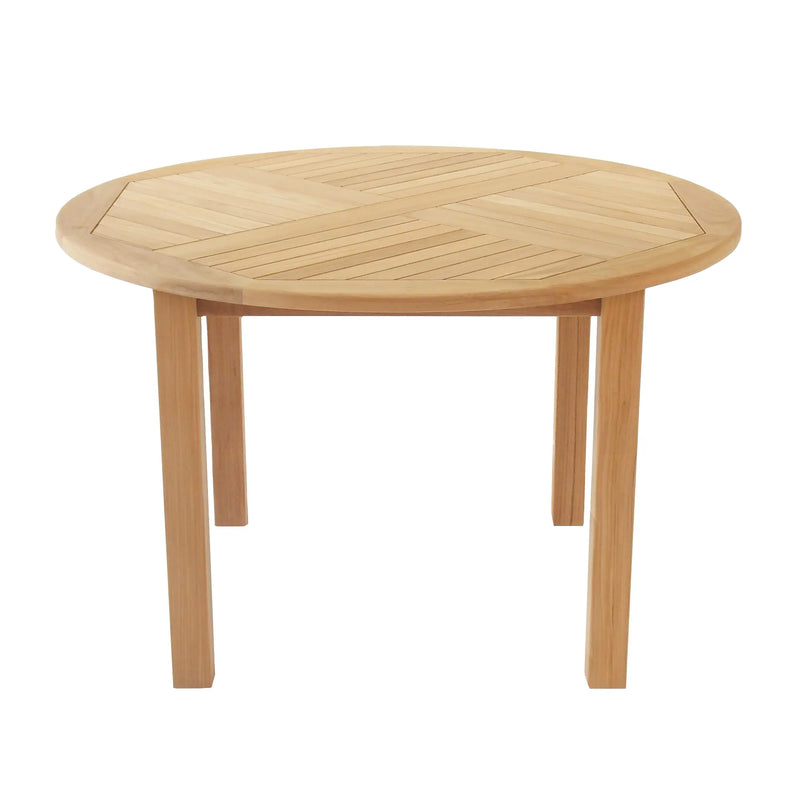 Teak Dining Table Asia - Round 48" (120 cm) KD