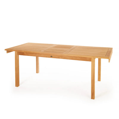 Teak Dining Extension Table Foster - Rectangular 65/85 x 36" (165/215 x 90 cm)