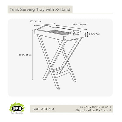 Nature's Luxury Dining + 2 FREE Chairs + FREE Tray