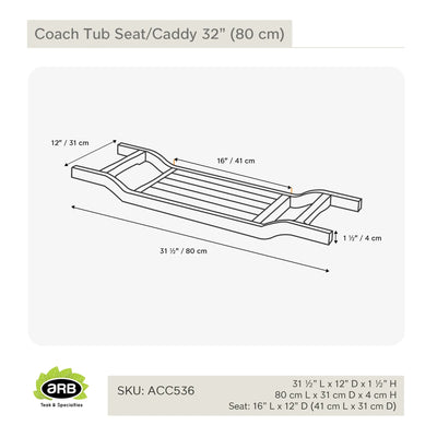 ACC536 - Coach caddie de 31.5" (80 cm)