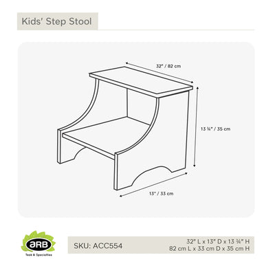 ACC554 - Taburete de 2 gradas para niños