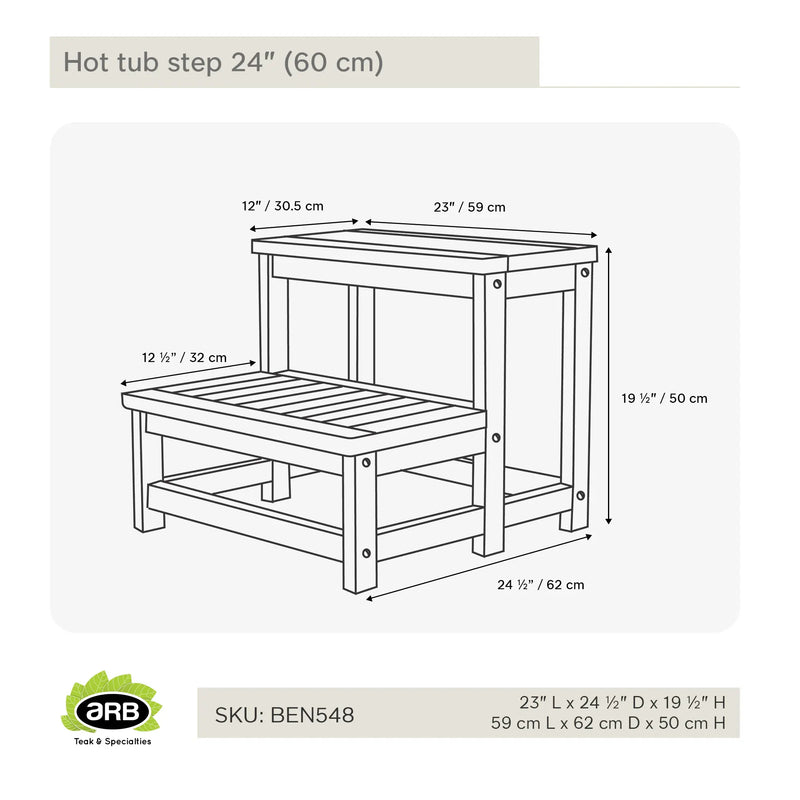 BEN548 - Gradas para bañera