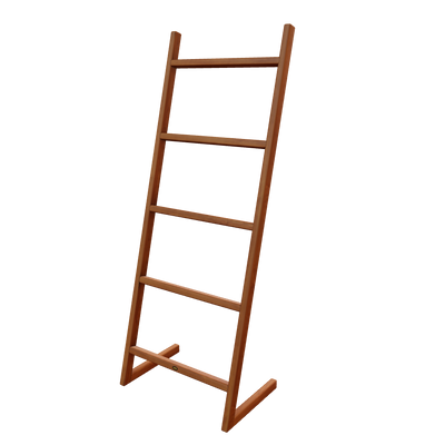 Teak shower ladder hotsell