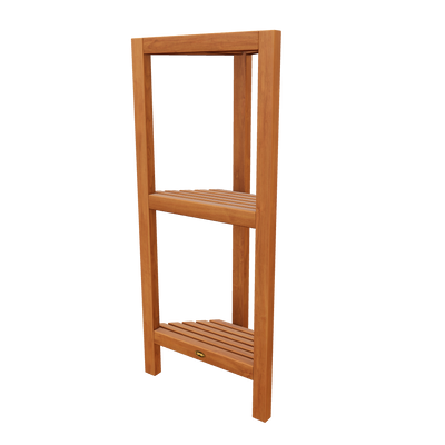 Teak Corner Shelf Fiji 36" (90cm) 3 tiers