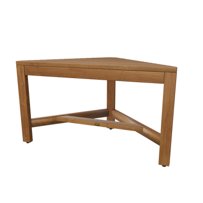 Teak Shower Bench Fiji corner 31" (80 cm)