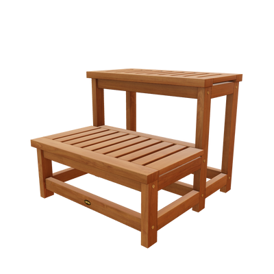 Teak Hot tub step 24" (60 cm)