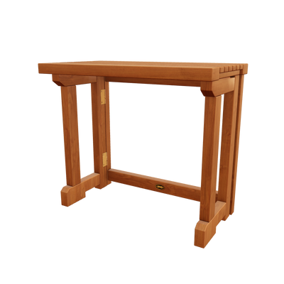 Teak Shower Bench Folding Gateleg 20" (51 cm)