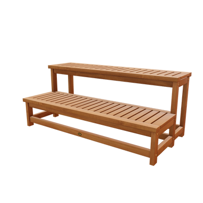 Teak Hot tub step 48" (120 cm)